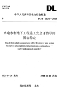 DLT 5826-2021 水电水利地下工程施工安全评估导则 围岩稳定.png