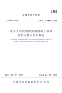 DB34T 4581-2023地下工程抗裂密实型混凝土结构自防水技术应用规程.png DB34T 4581-2023地下工程抗裂密实型混凝土结构自防水技术应用规程.png