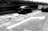 黑漆路 - 聚合物砂浆应用失败案例