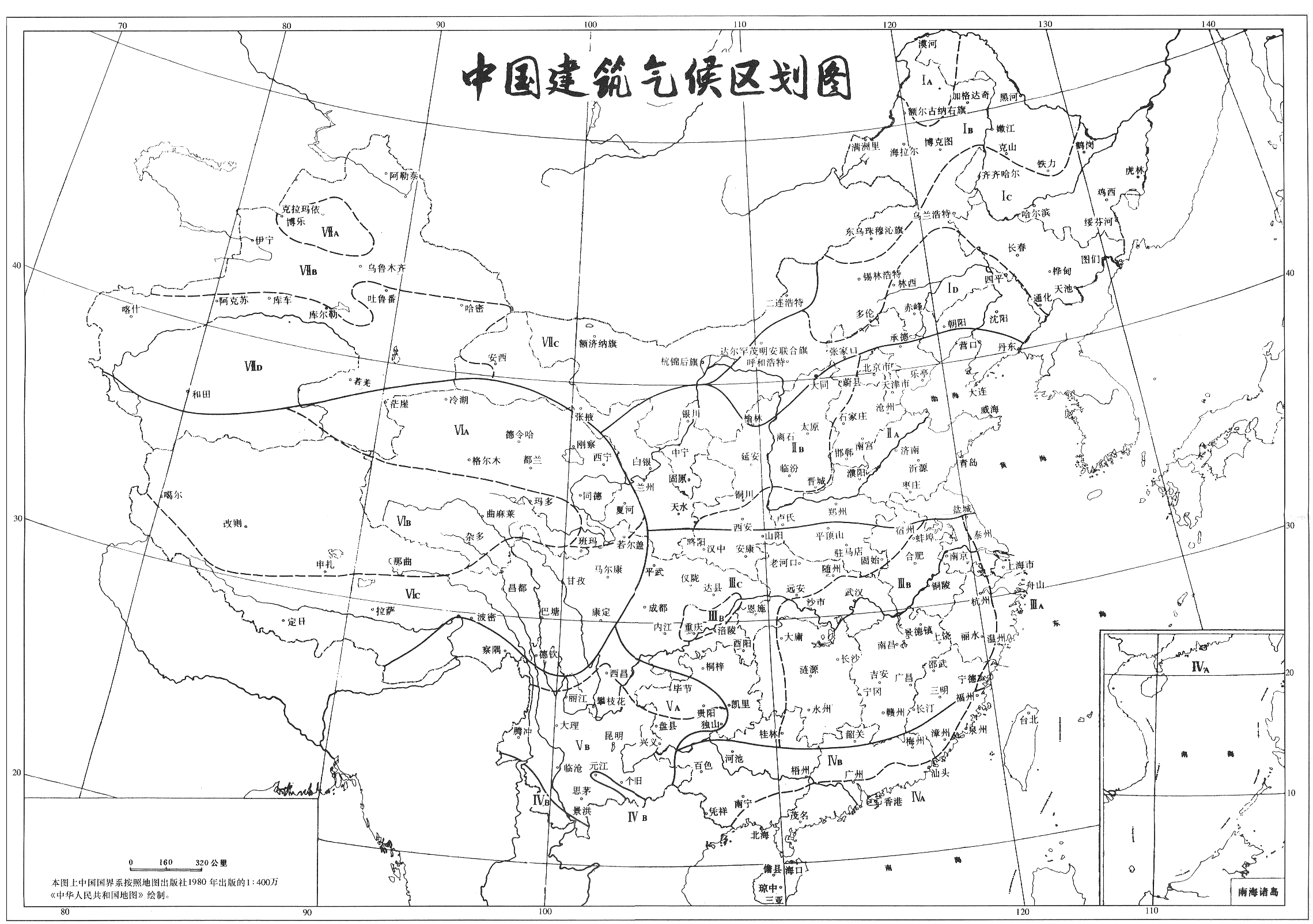 中国建筑气候规范图－黑白.gif